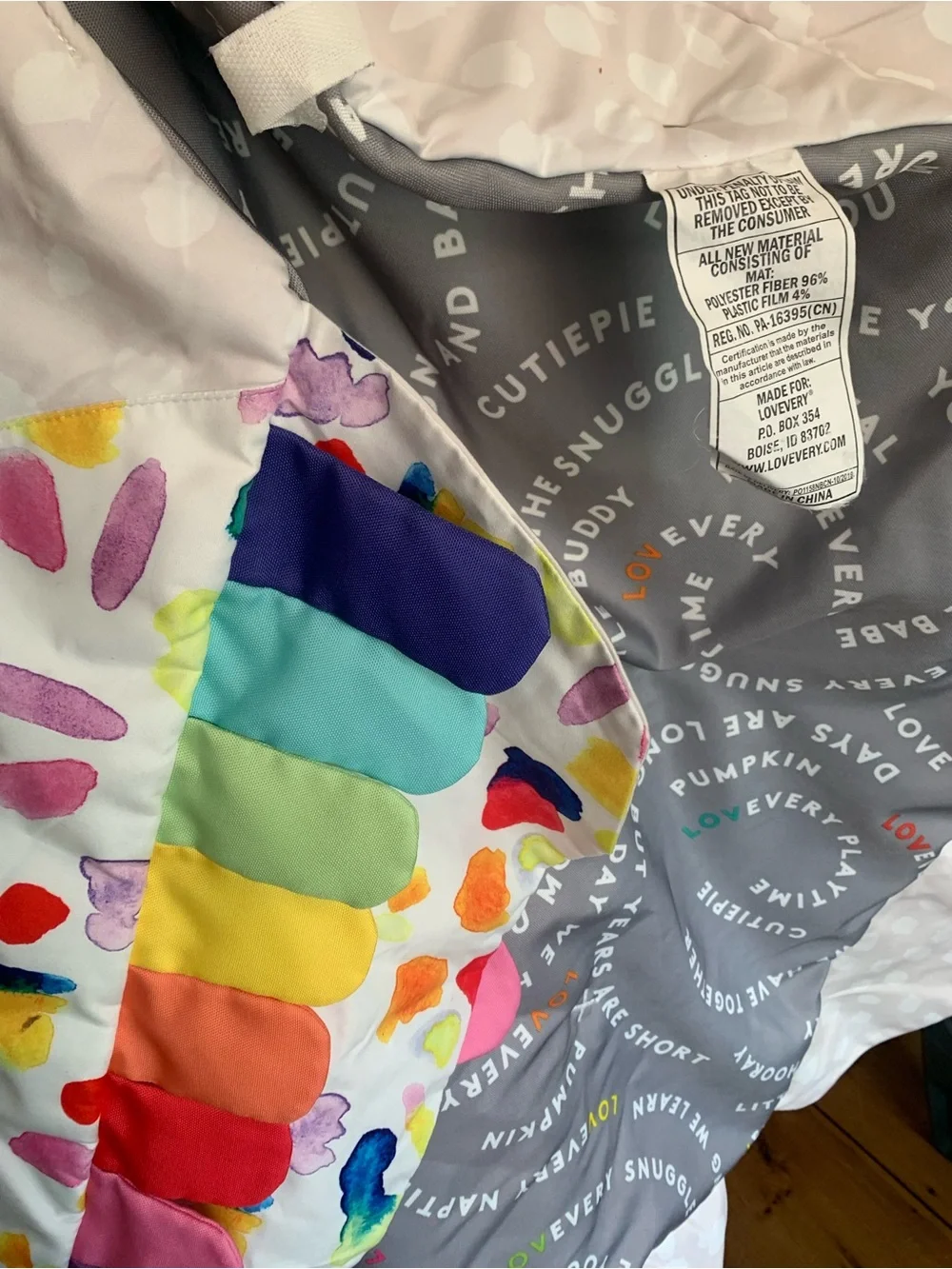 Lovevery Play Gym Mat for Tummy Time and Sensory Play
